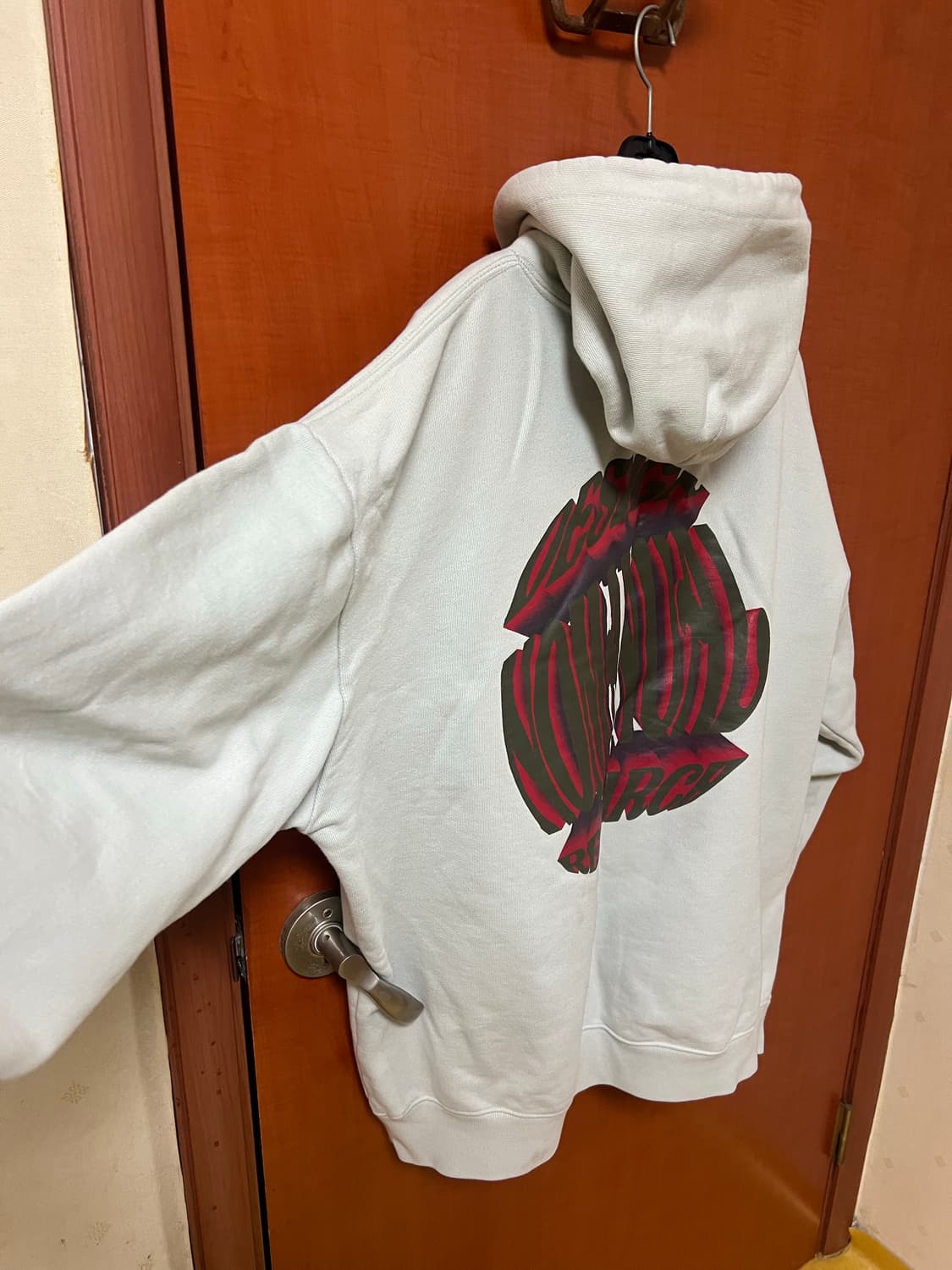 노매뉴얼 백로고 후드티 XL 상품이미지2