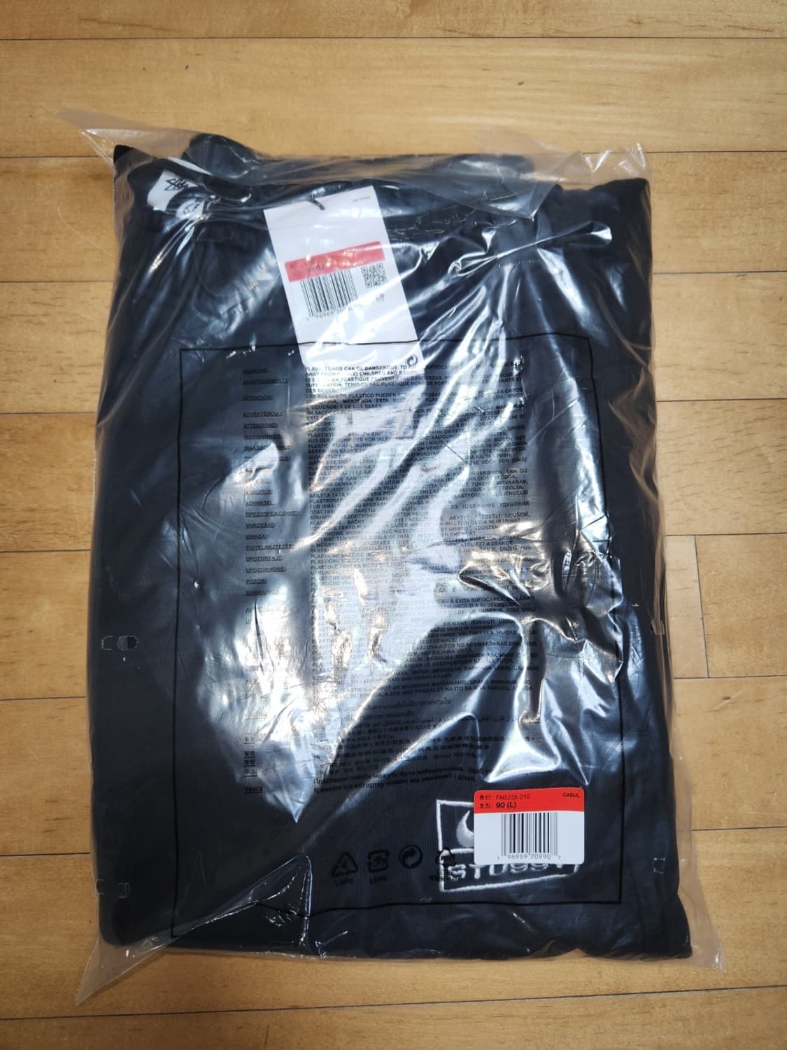 (L) 나이키 X 스투시 바지 블랙 , 나투시 상품이미지2