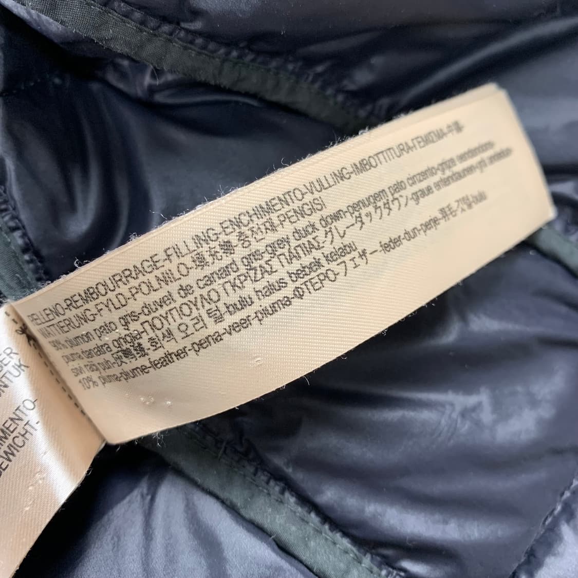 마시모두띠 덕다운 경량 패딩 베스트 블랙  상품이미지8