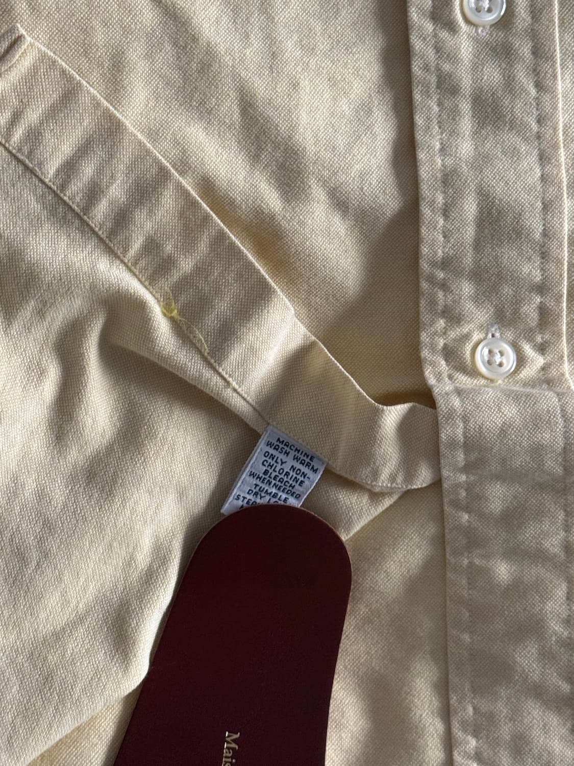 [XL] 폴로 랄프로렌 빅셔츠 옐로우 상품이미지5