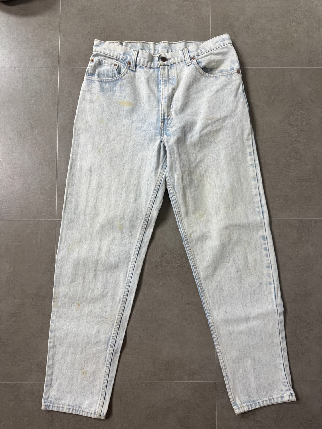 80s리바이스 550 애쉬드 워시 Made in USA 상품이미지2