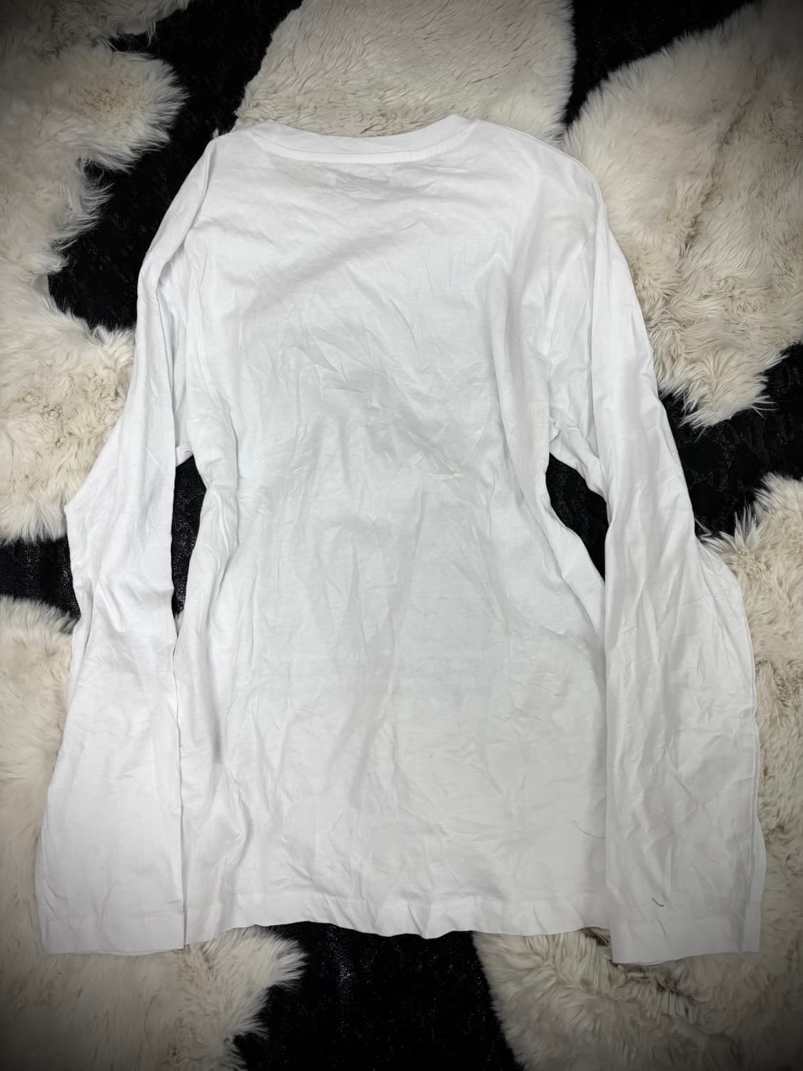 [Y2K] Printing White Sleeve 상품이미지5