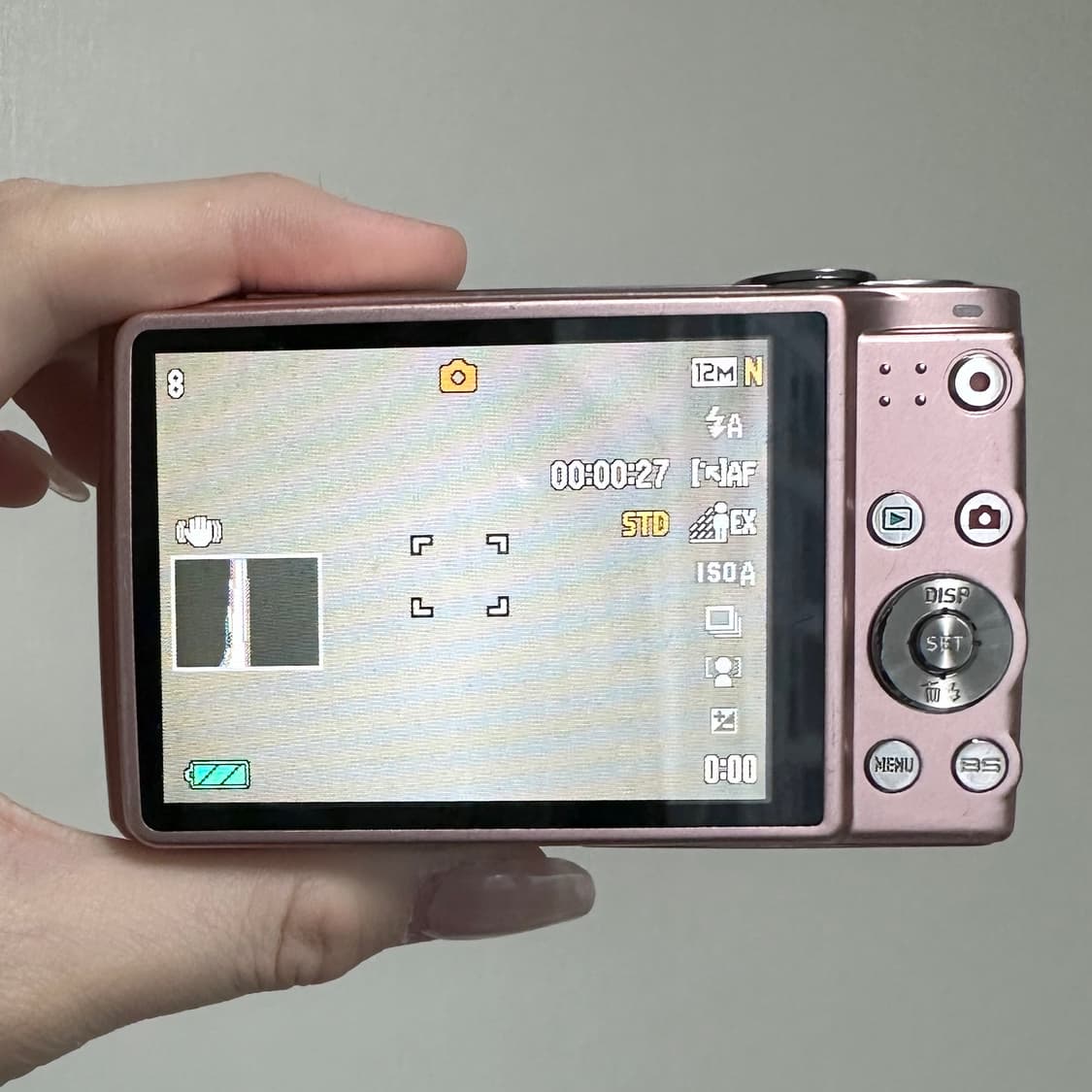 한국어풀셋 ✨)Casio 카시오 exlim z400 익슬림 핑크 상품이미지10