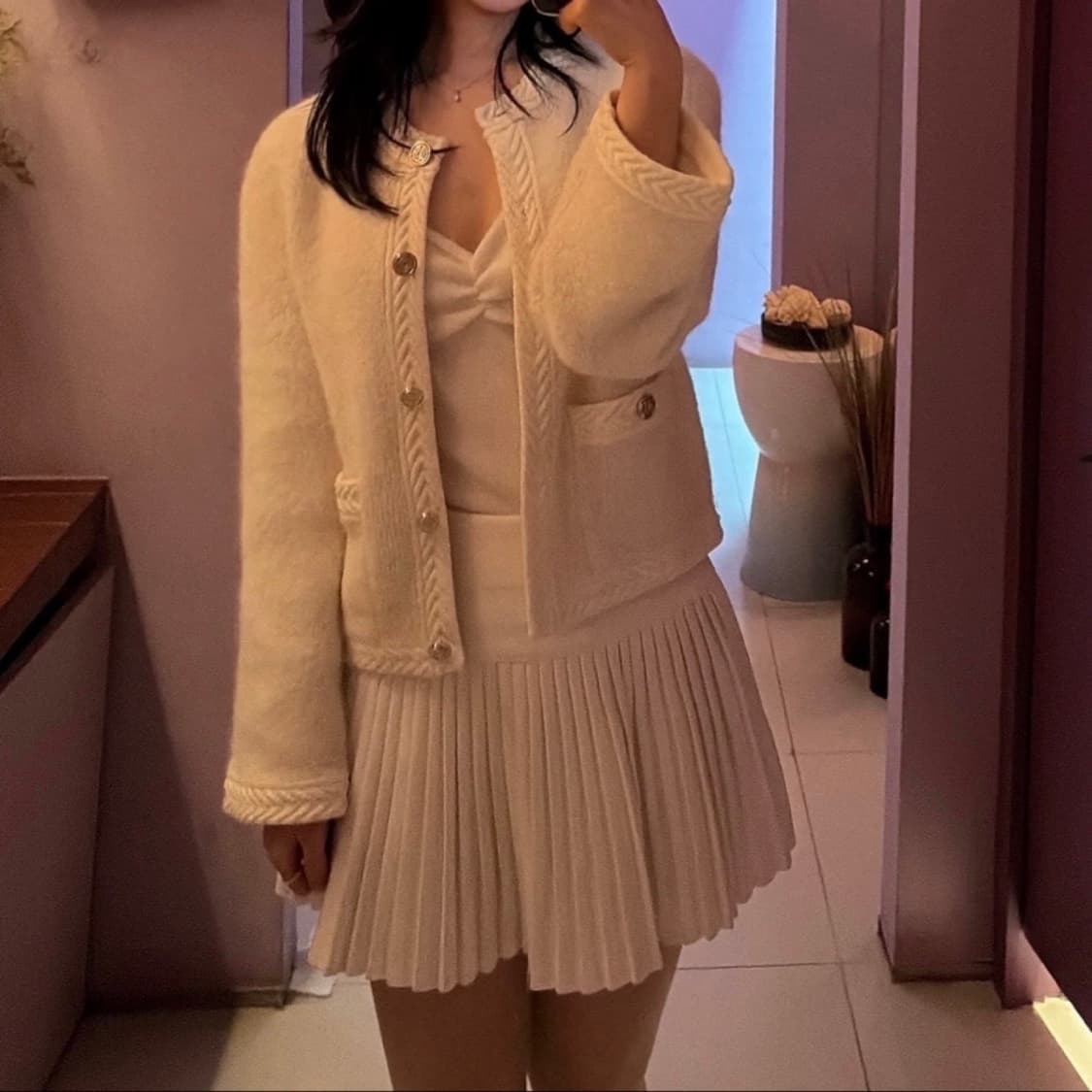 Maje 마쥬 알파카 트위드 가디건 자켓 상품이미지4