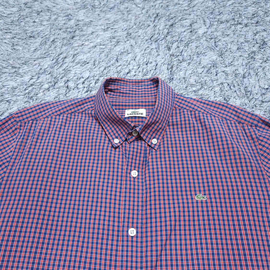 라코스테)100 남자 체크셔츠남방 / 왕눈이샵 상품이미지2
