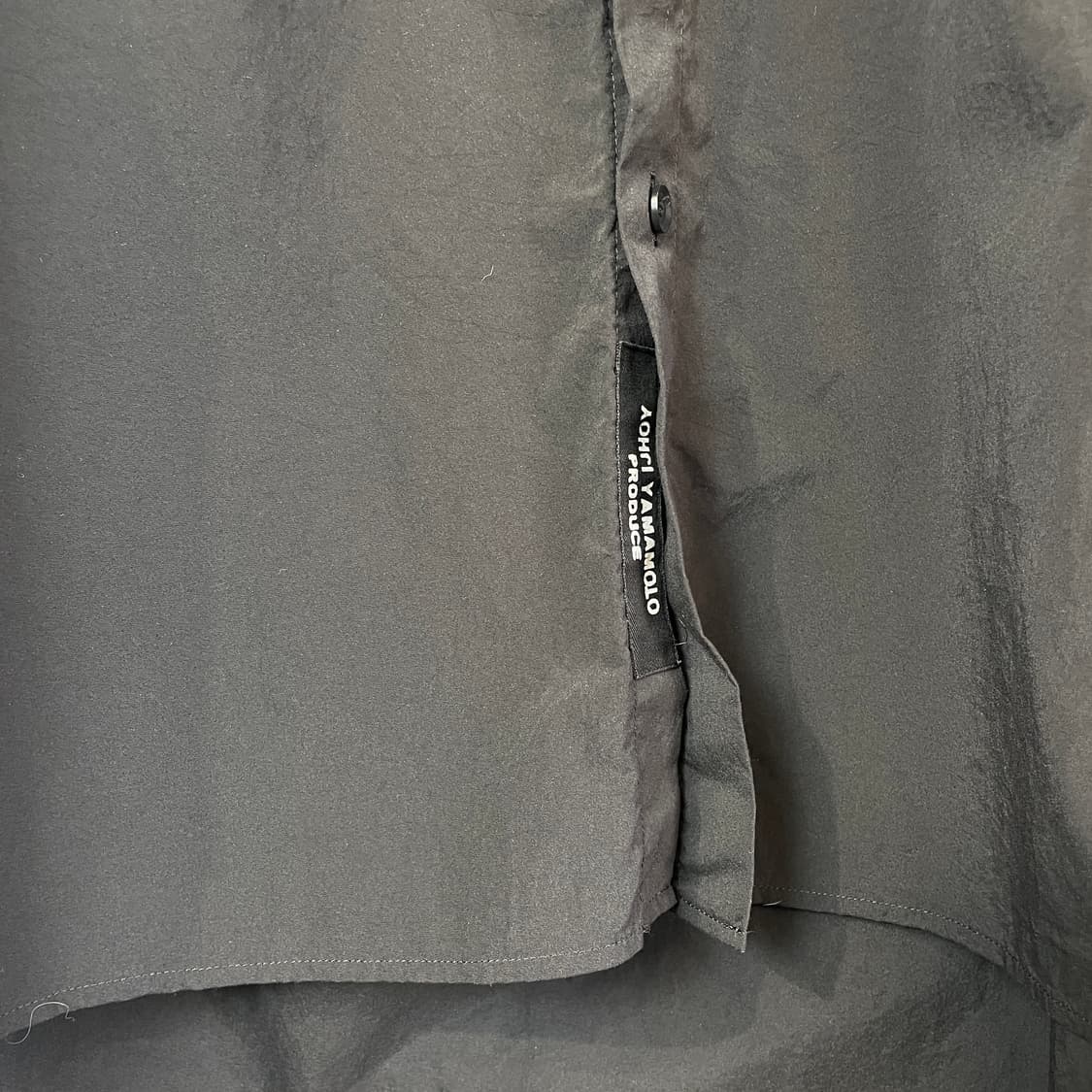 19ss 요지 야마모토 뿌르 옴므 롱 셔츠 상품이미지7