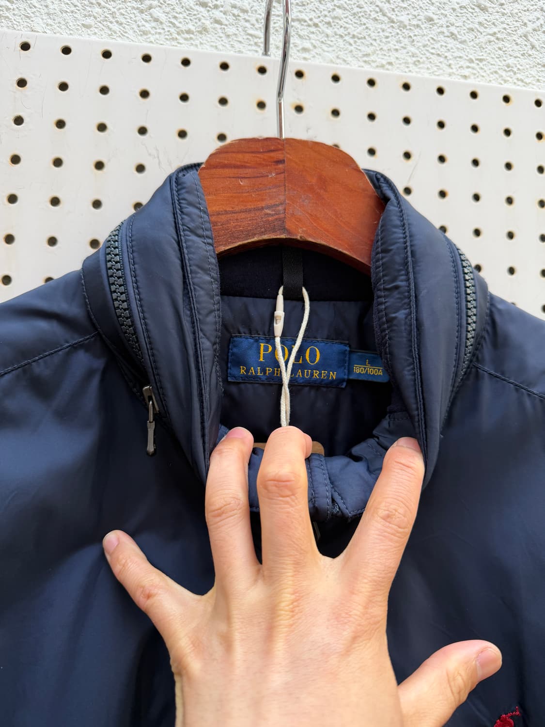 POLO RALPH LAUREN 폴로 나일론 쉘 블루종 자켓 상품이미지7