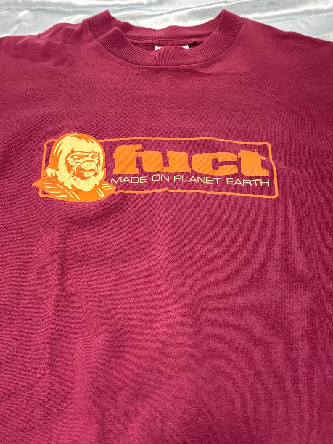 (M) 90s FUCT Ape T 빈티지 퍽트 혹성탈출 패러디 티셔츠 상품이미지2