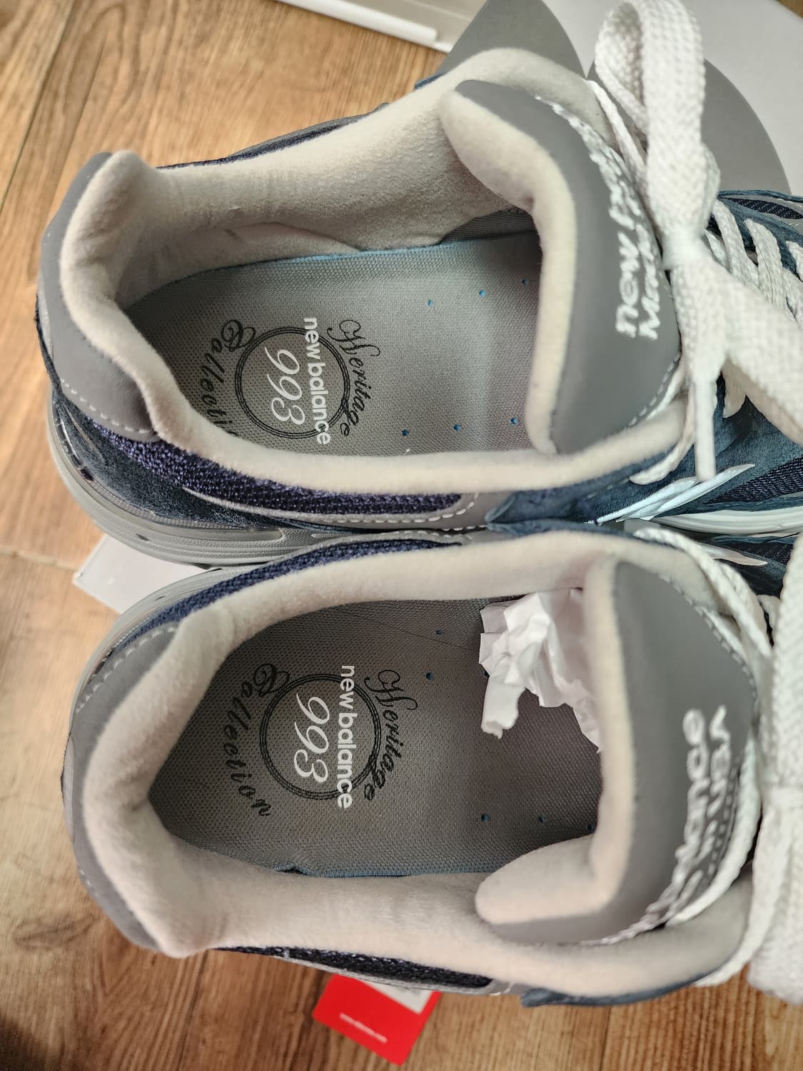 [285] 뉴발란스 993 메이드 인 USA 네이비 상품이미지6