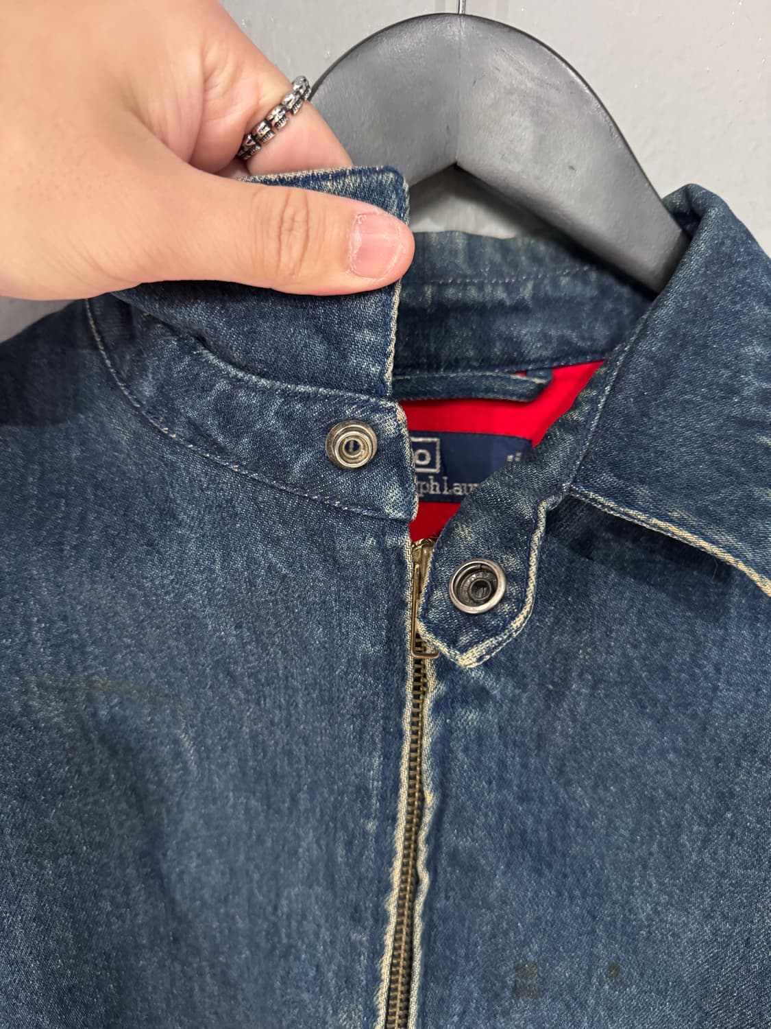 90s 폴로랄프로렌 스윙탑 데님자켓  상품이미지8