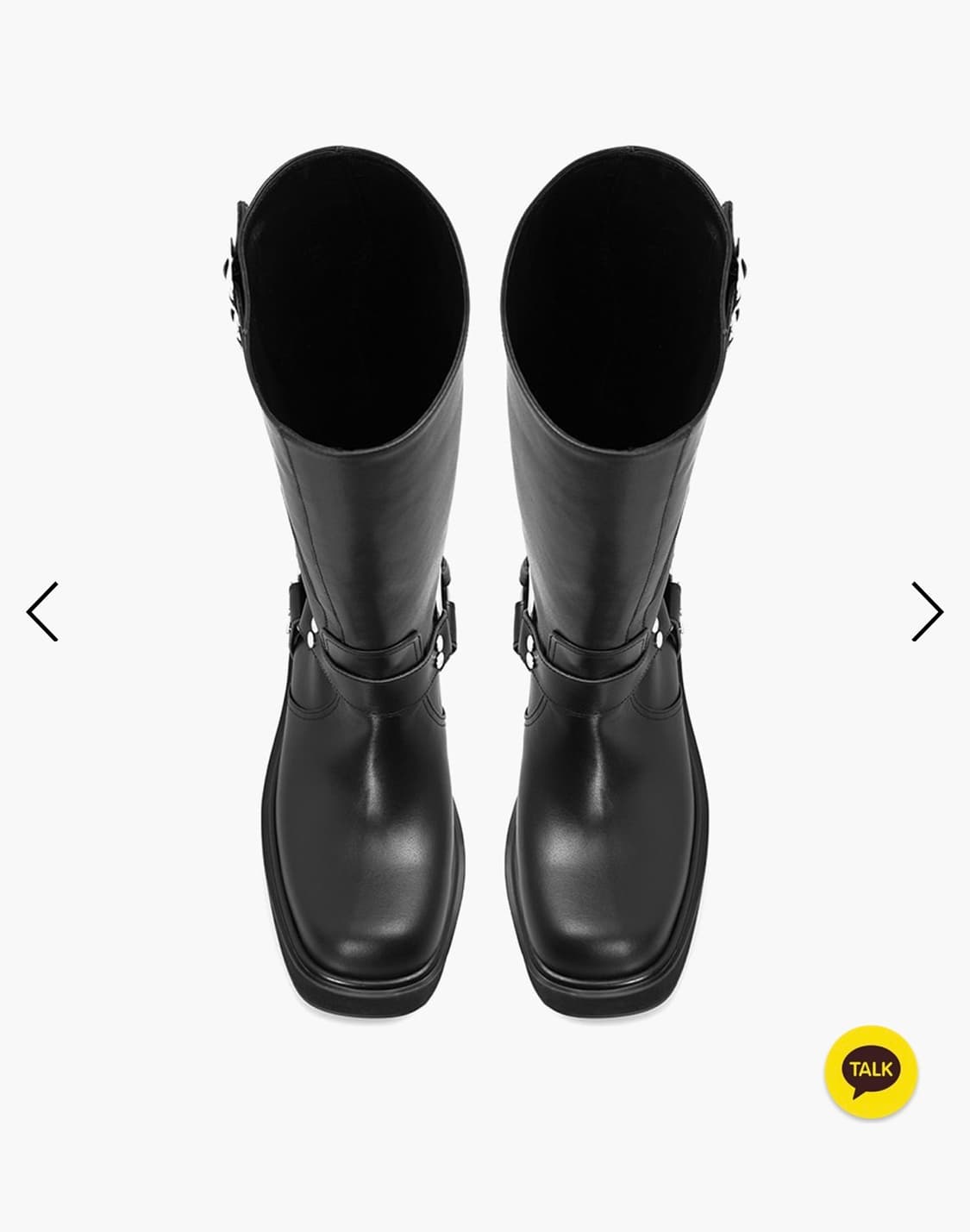 러프넥 620 세이디 바이커부츠 블랙 230 상품이미지3