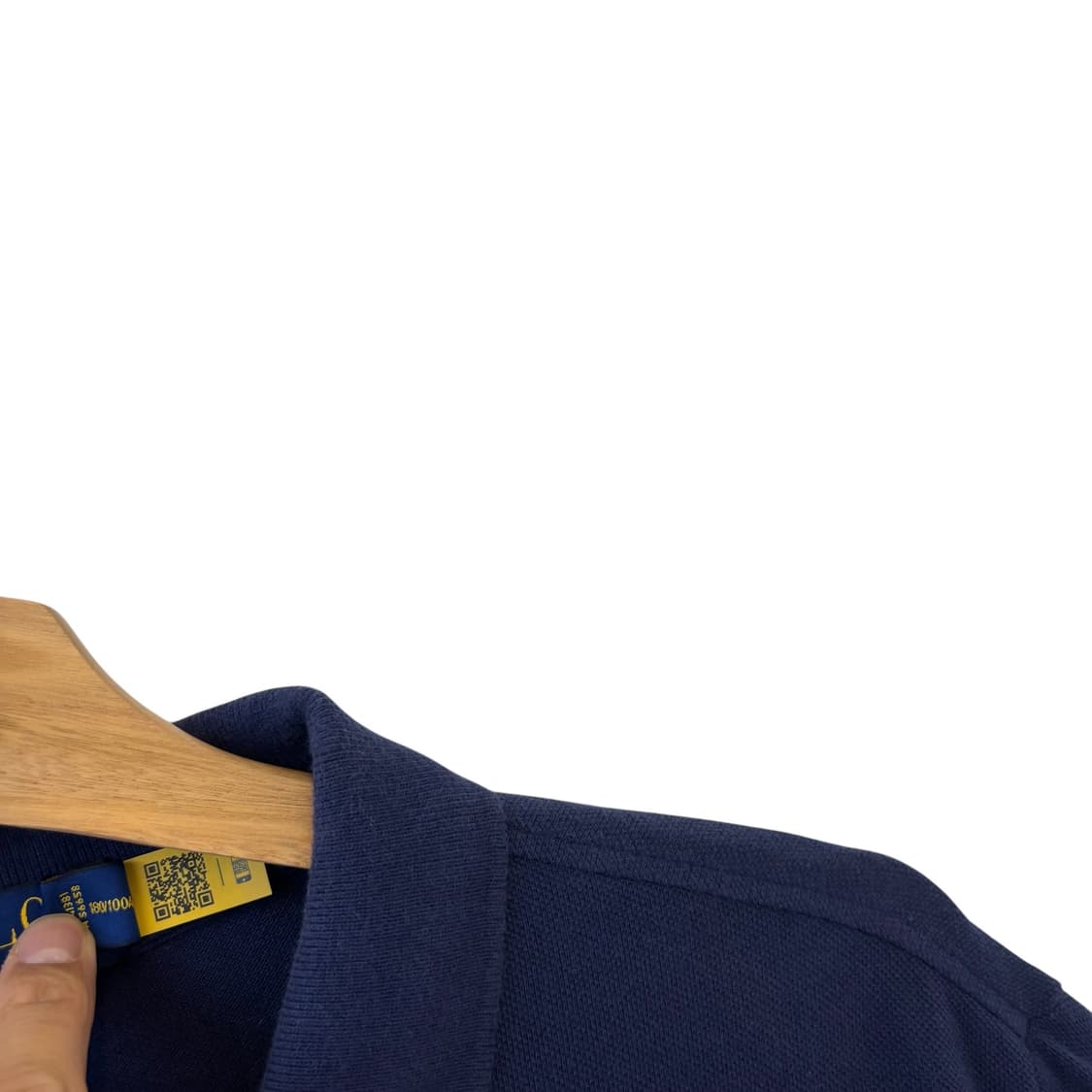 폴로 랄프로렌 QR 폴로 피케 티 네이비 상품이미지5