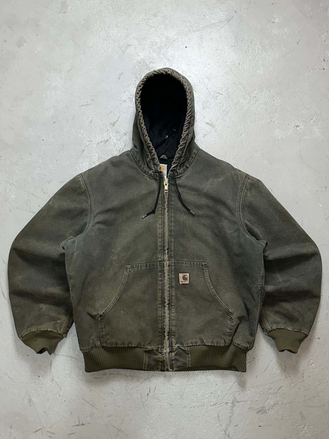 00’s OG 칼하트 J130 액티브 칼하트 MOS 모스그린 상품이미지1