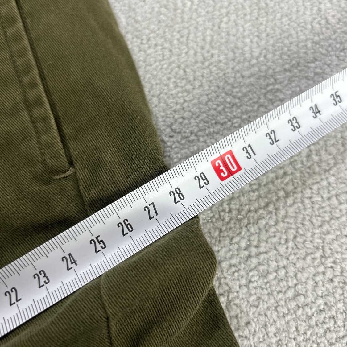 폴로 카키색 면바지  상품이미지5