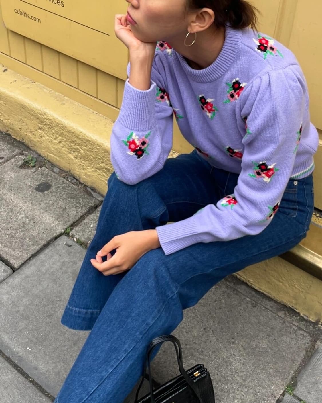 메모오피셜 니트 부케 - 바이올렛 상품이미지6