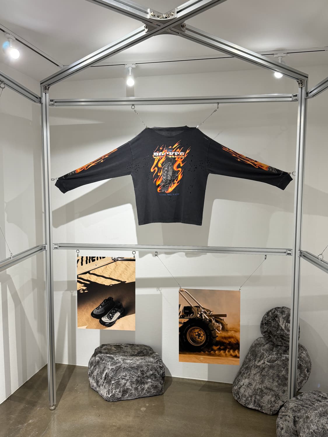 새티스파이 더락커 모스테크 롱 티셔츠 상품이미지8