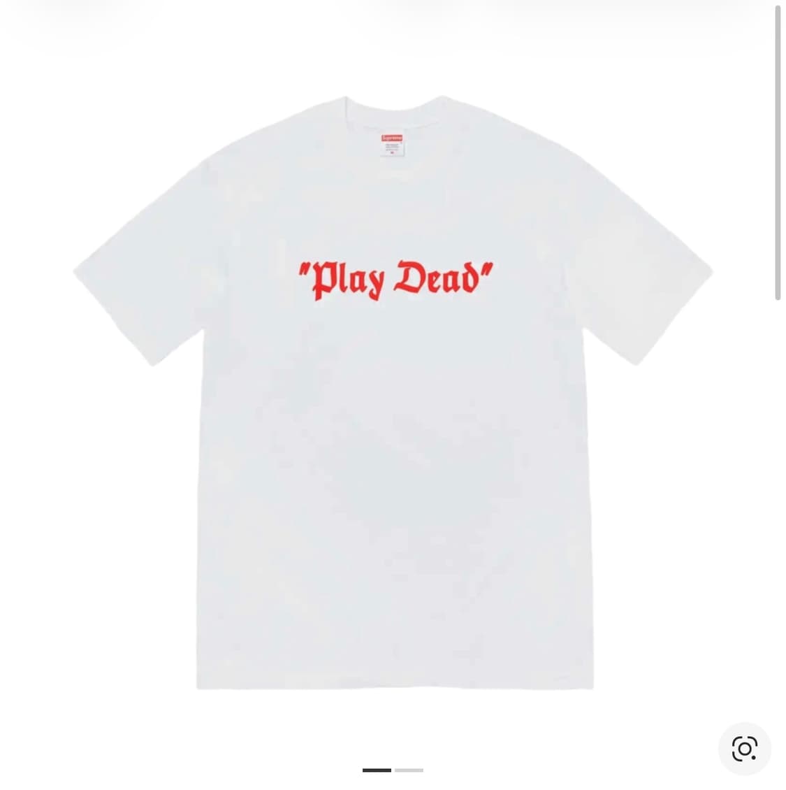 슈프림 플레이 데드 티셔츠 XL 상품이미지2