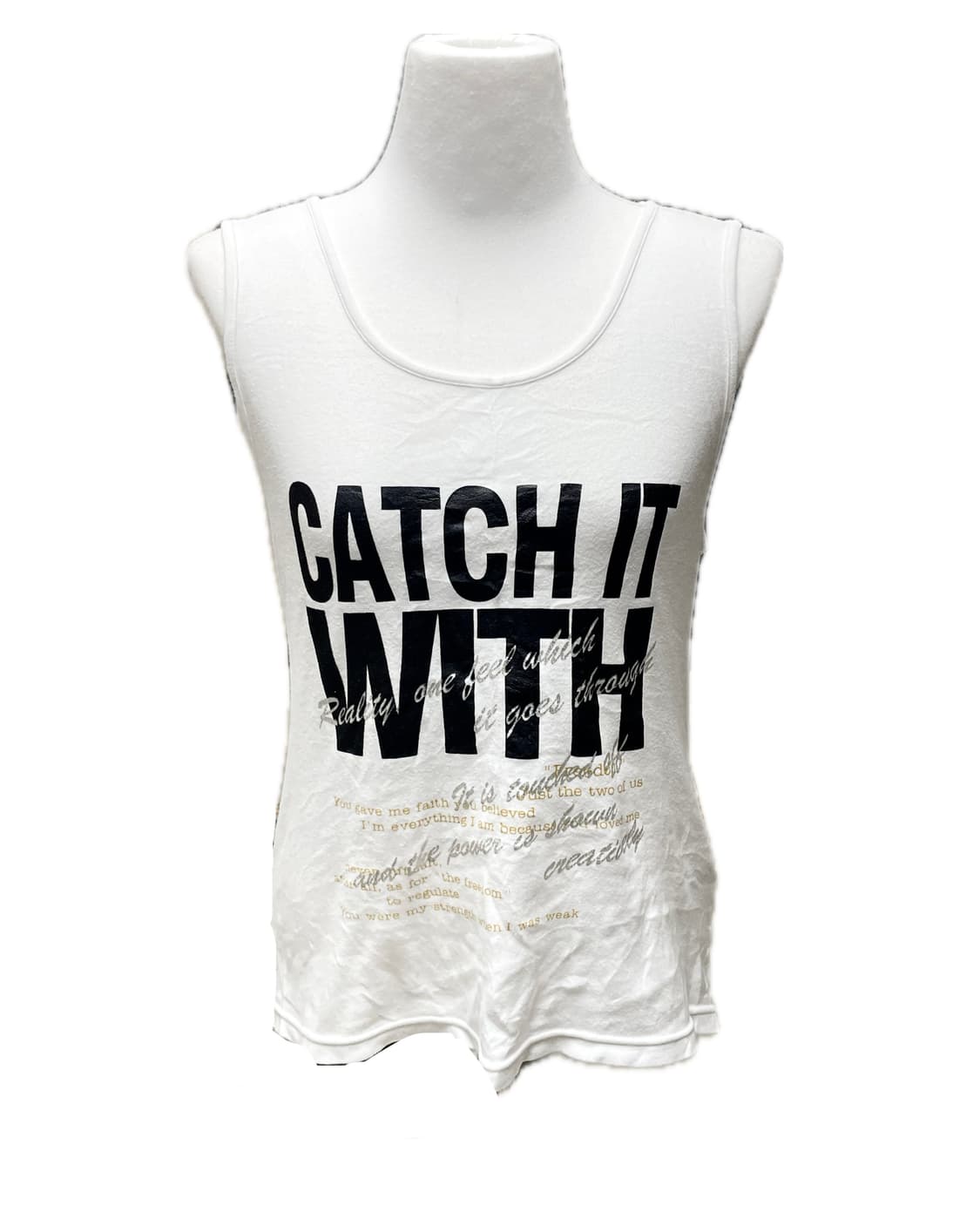 Y2k printing sleeveless 상품이미지1