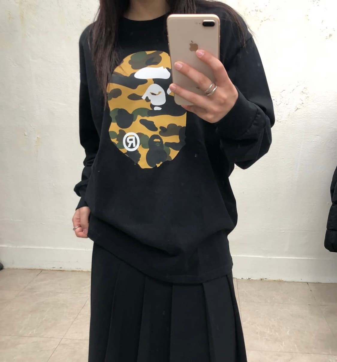 [새상품]베이프 롱슬리브 상품이미지1