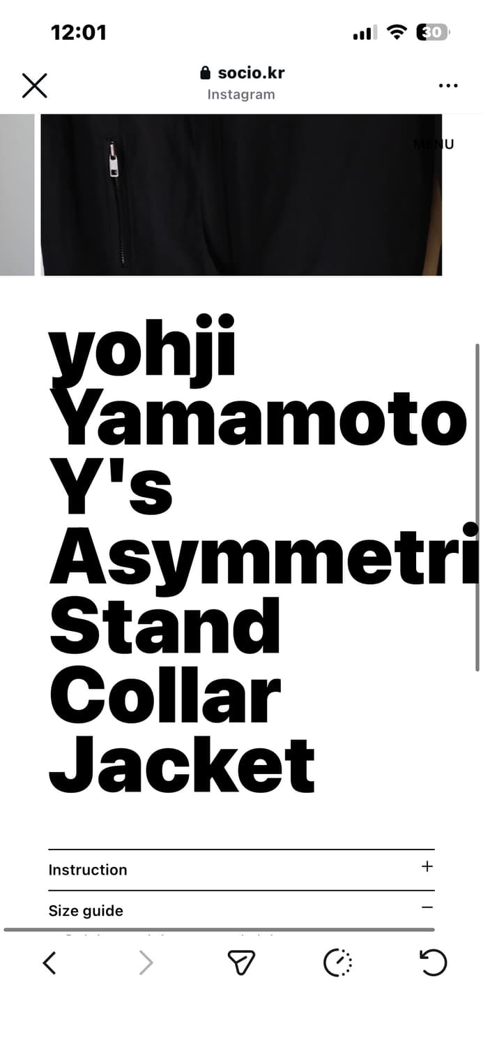 요지야마모토 자켓 여성 (착샷ㅇ 상품이미지5