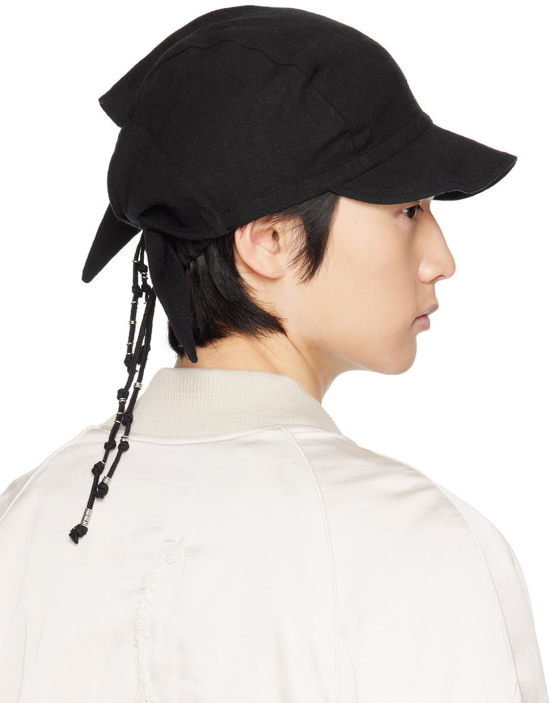 혜인서 seed charm knot cap 블랙 (새상품) 상품이미지3