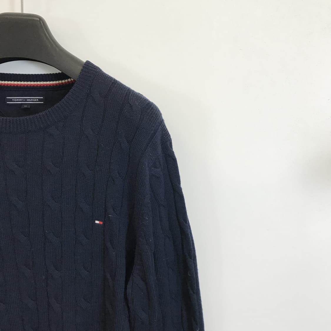 타미힐피거 울100프로 케이블니트 [XL] 상품이미지2