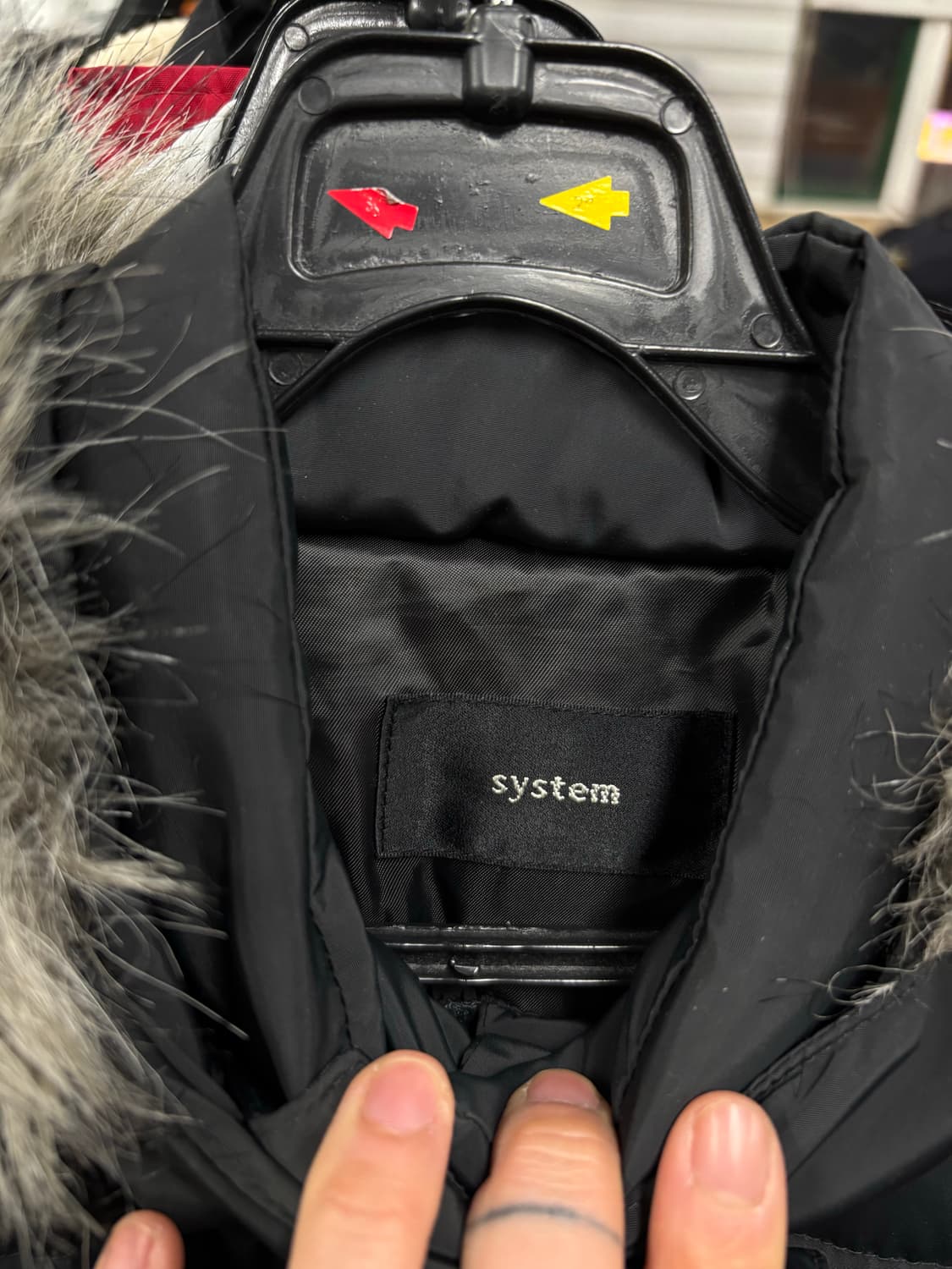 시스템 우먼 다운패딩 상품이미지4