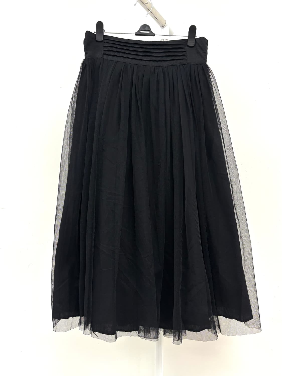 빈티지 블랙 샤 스커트 상품이미지3