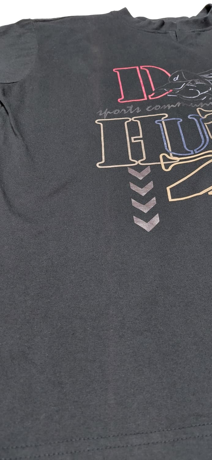 [M] 빈티지 DOG HUNTING 그래픽 반팔 티셔츠 (블랙) 상품이미지8