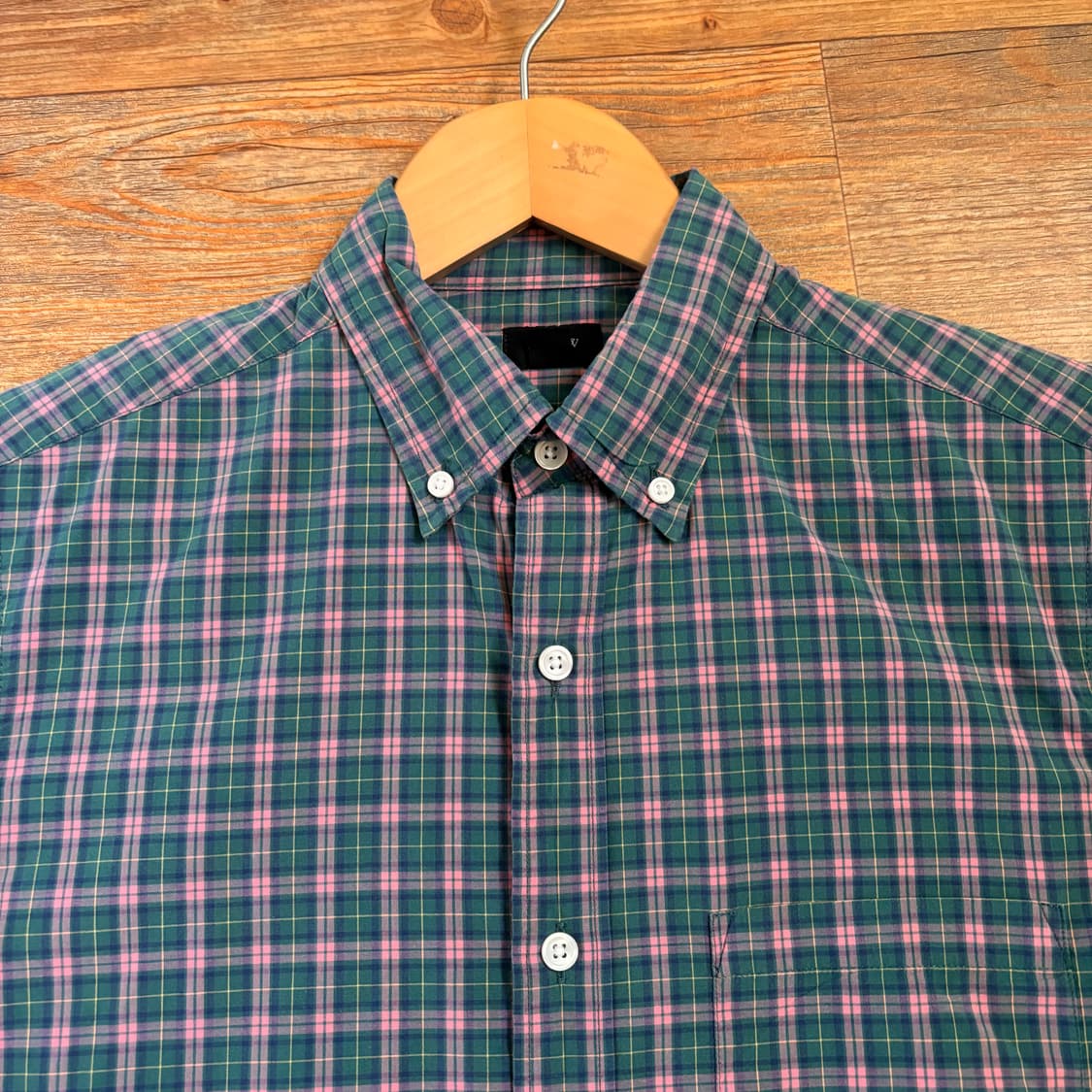 JCREW 제이크루 XS 클래식 체크 셔츠 남방 슬림핏 상품이미지2