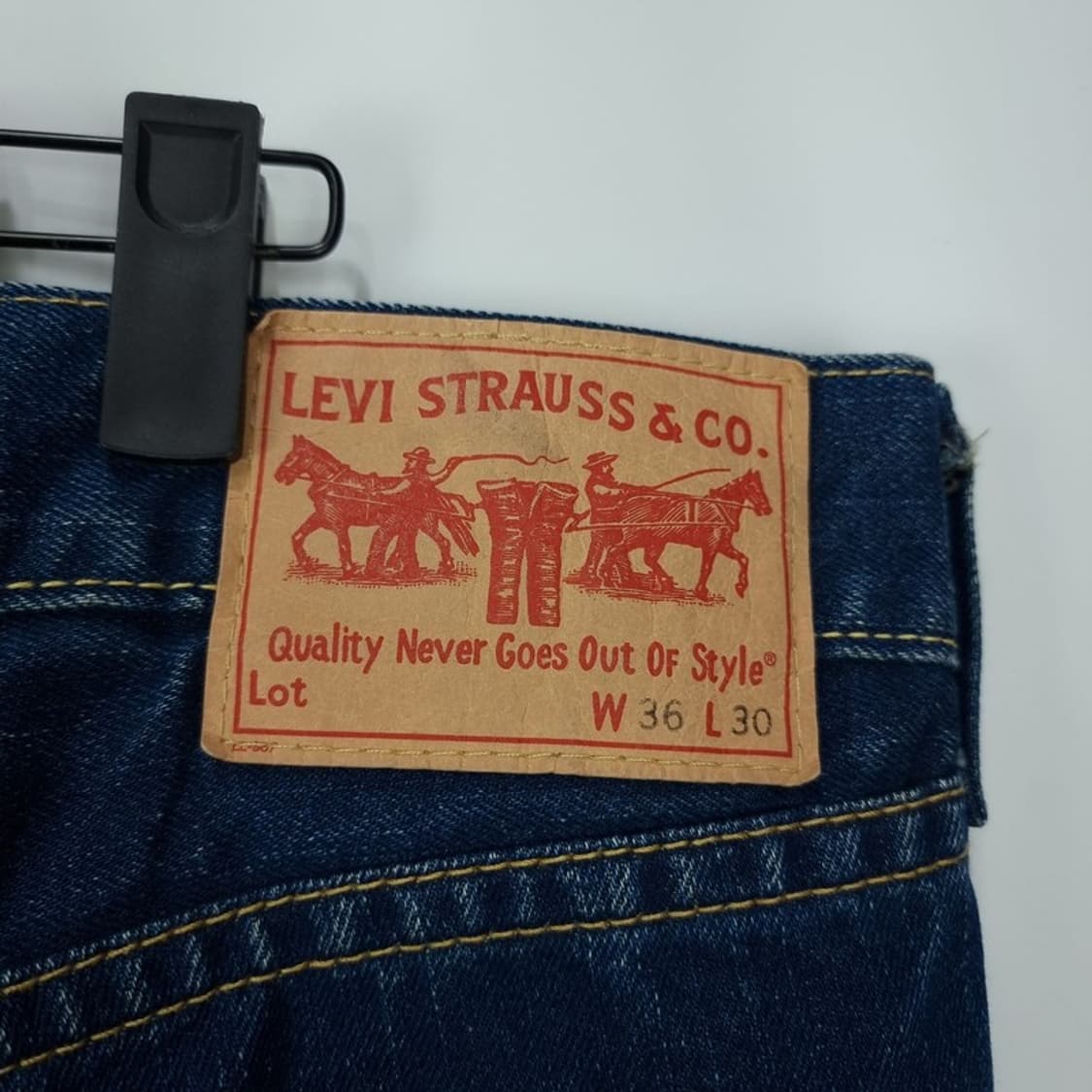 [리바이스] 타입원 루즈 스트레이트 데님 팬츠 청바지 M19075 상품이미지7