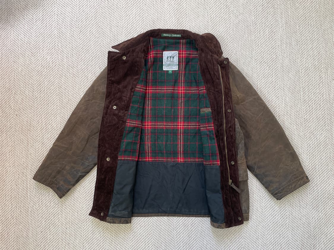헨리코튼 에이징 왁스 코튼 필드자켓 J04201 상품이미지4