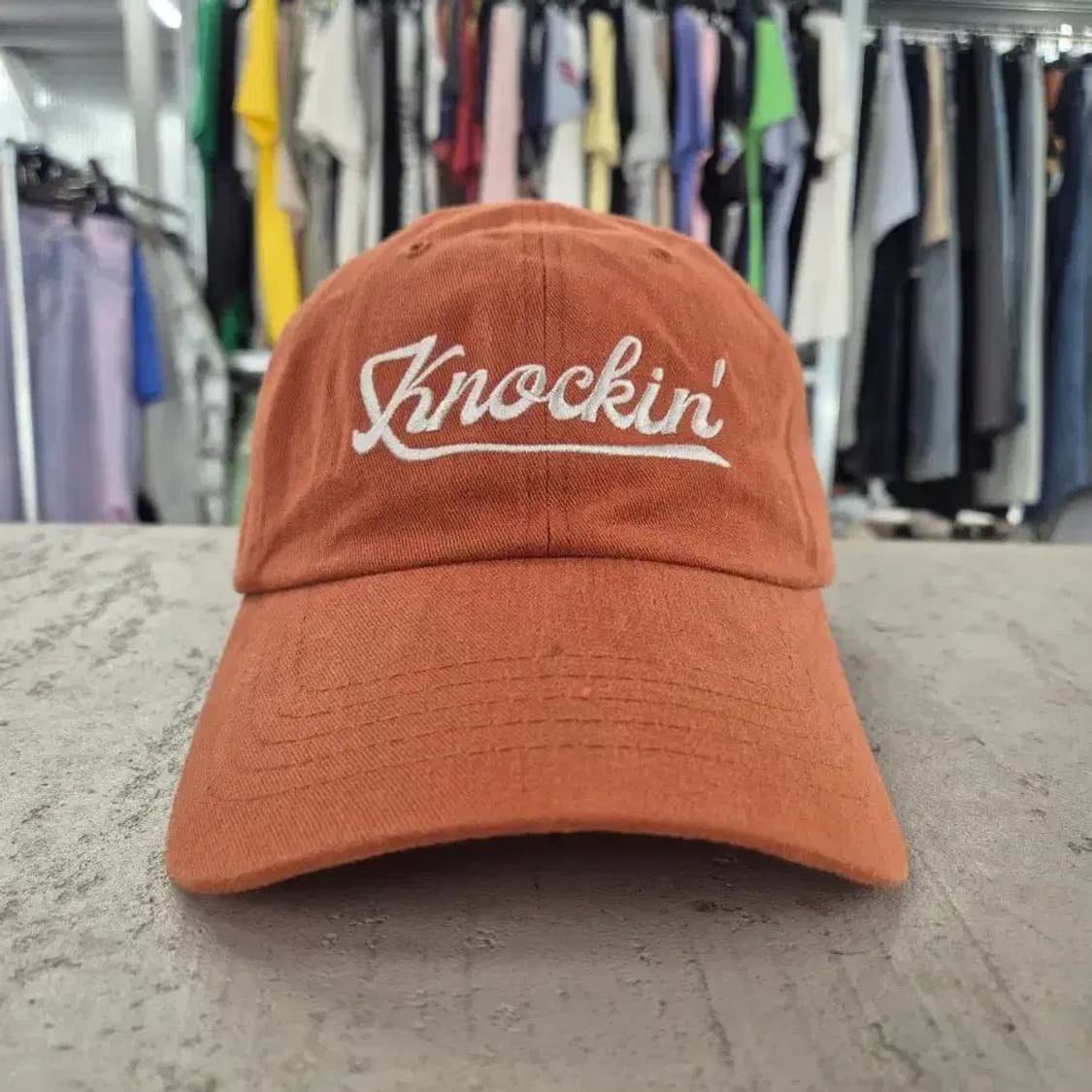 오가프 KNOCKIN 볼캡 오렌지 상품이미지2