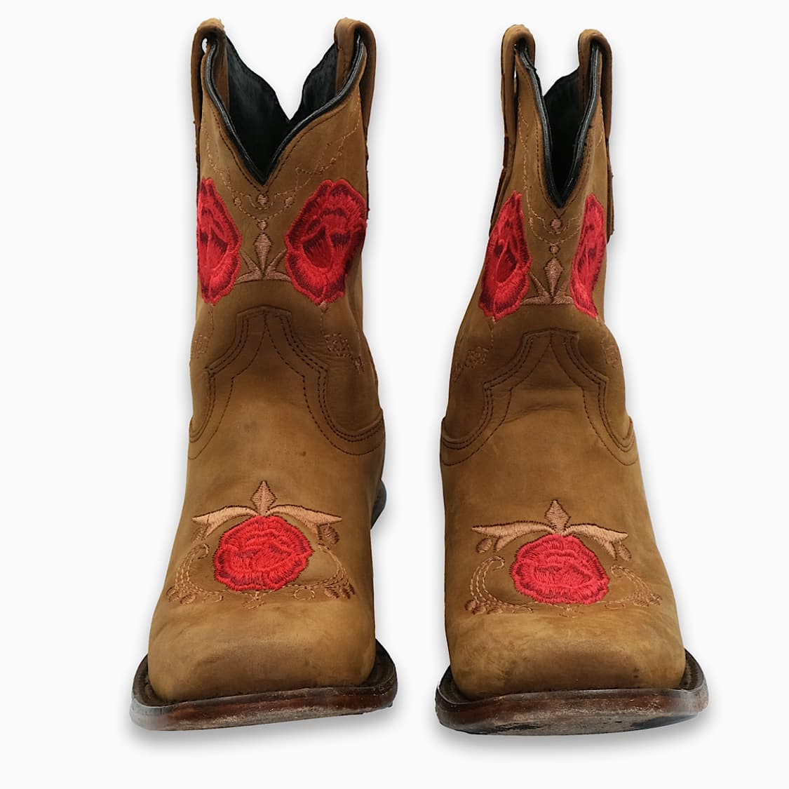 빈티지 웨스턴 레더 부츠 7.5(240-245) 사이즈 BT24001 상품이미지2