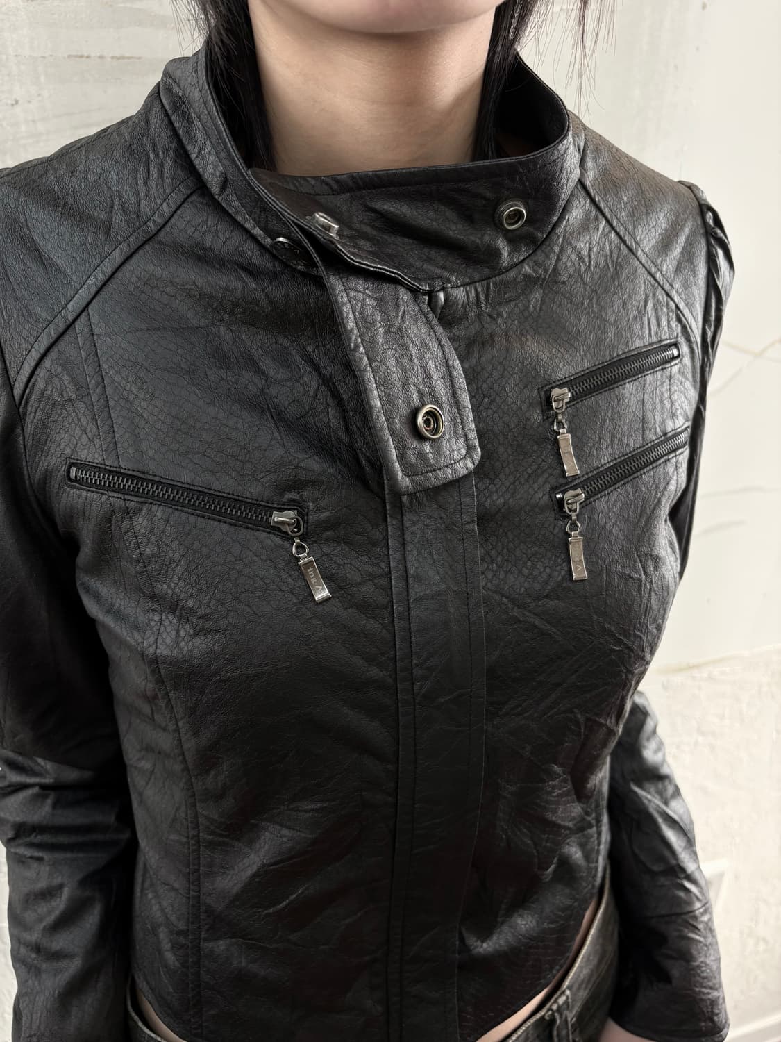 black texture jacket 상품이미지2