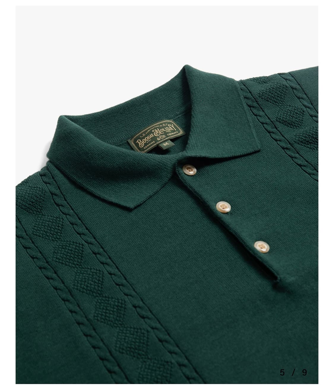 [부기홀리데이] LONG SLEEVE POLO SHIRT 상품이미지4