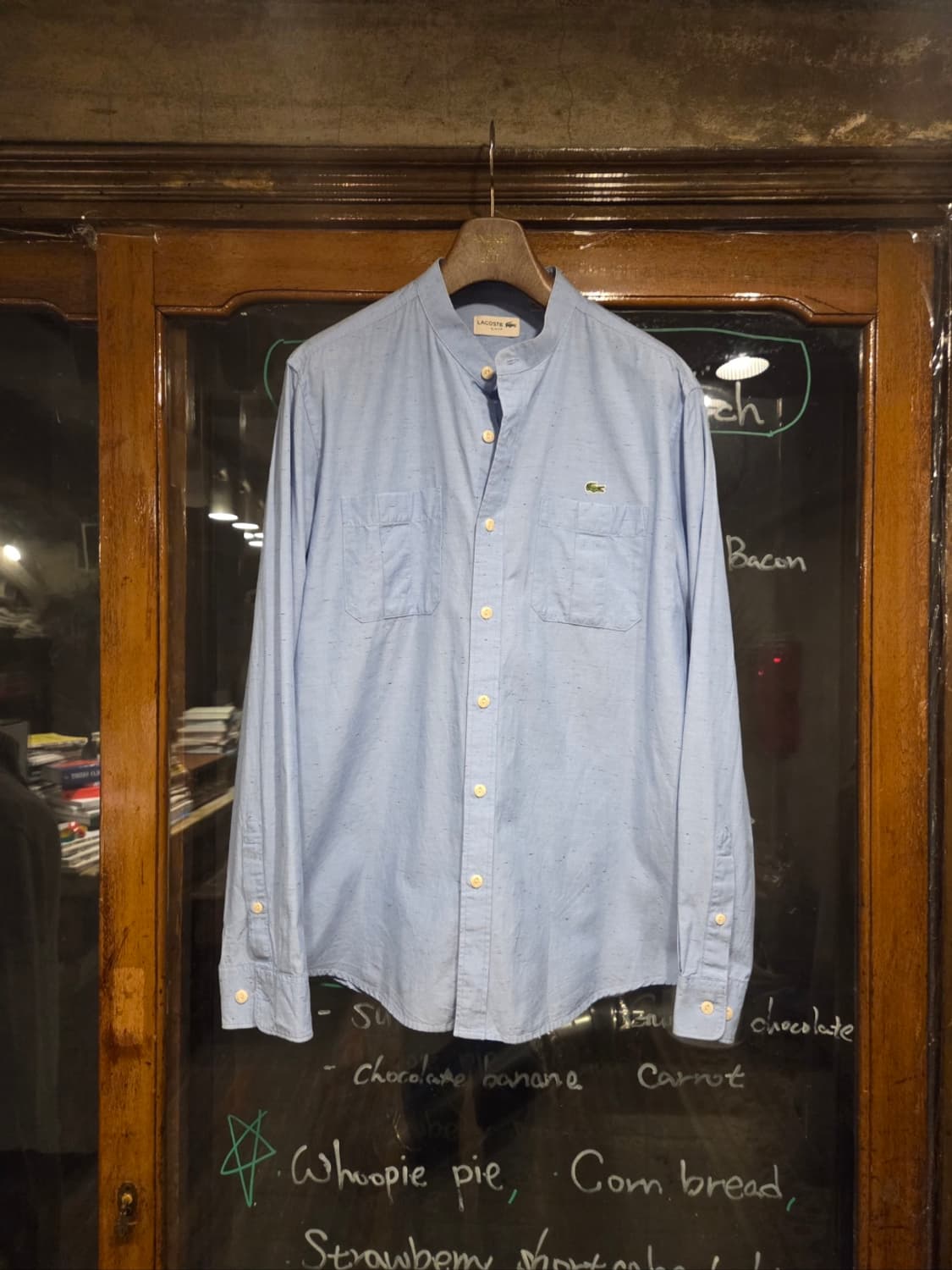 라코스테 헨리넥 셔츠 상품이미지1