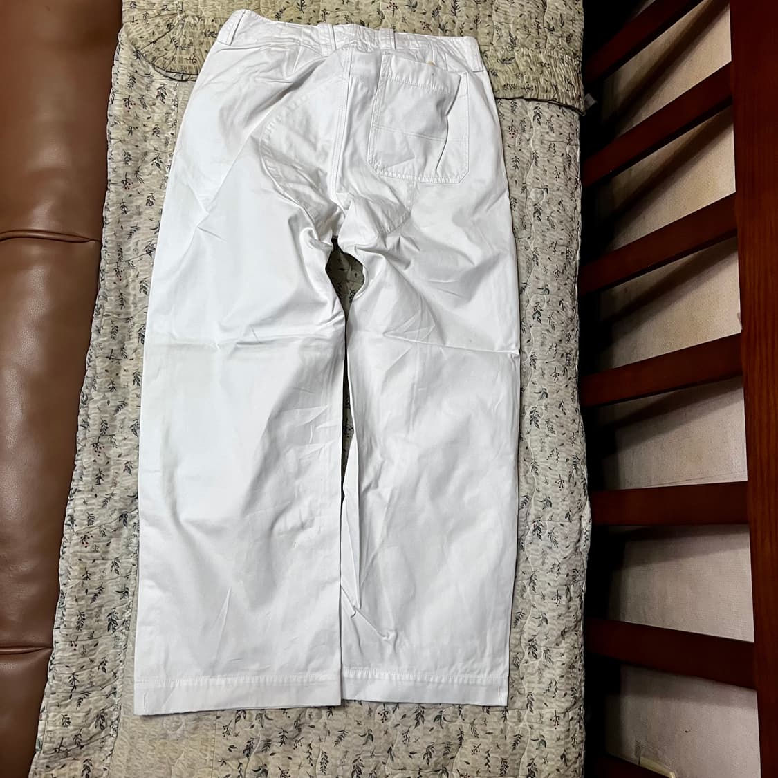 [34] 폴로 POLO 화이트 오버사이즈 코튼 팬츠 상품이미지2