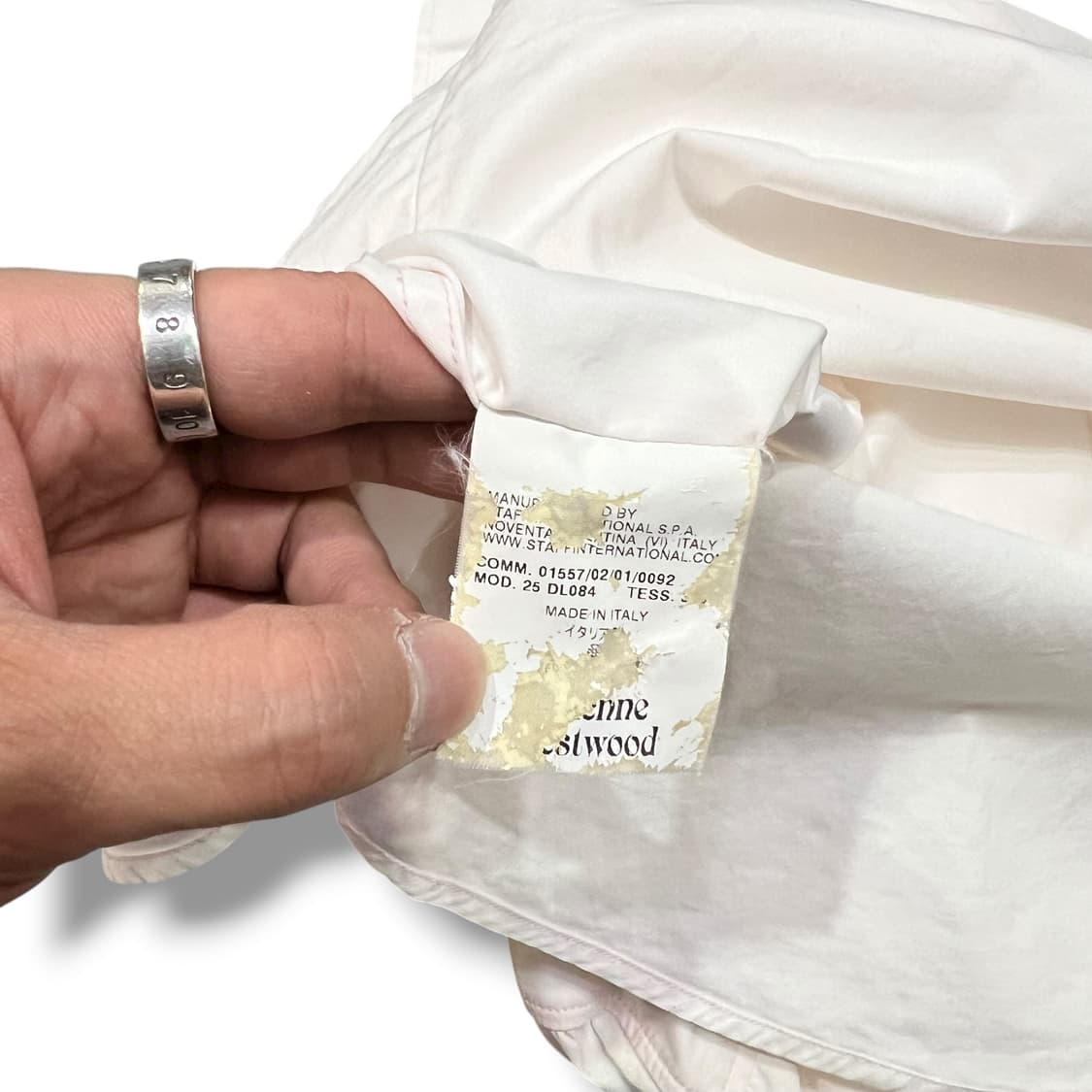  비비안웨스트우드 로고 셔츠 y14097 상품이미지8