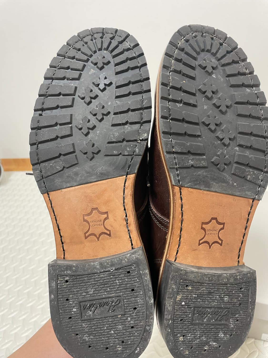 호킨스 브라운 레더  더비슈즈  270   상품이미지4