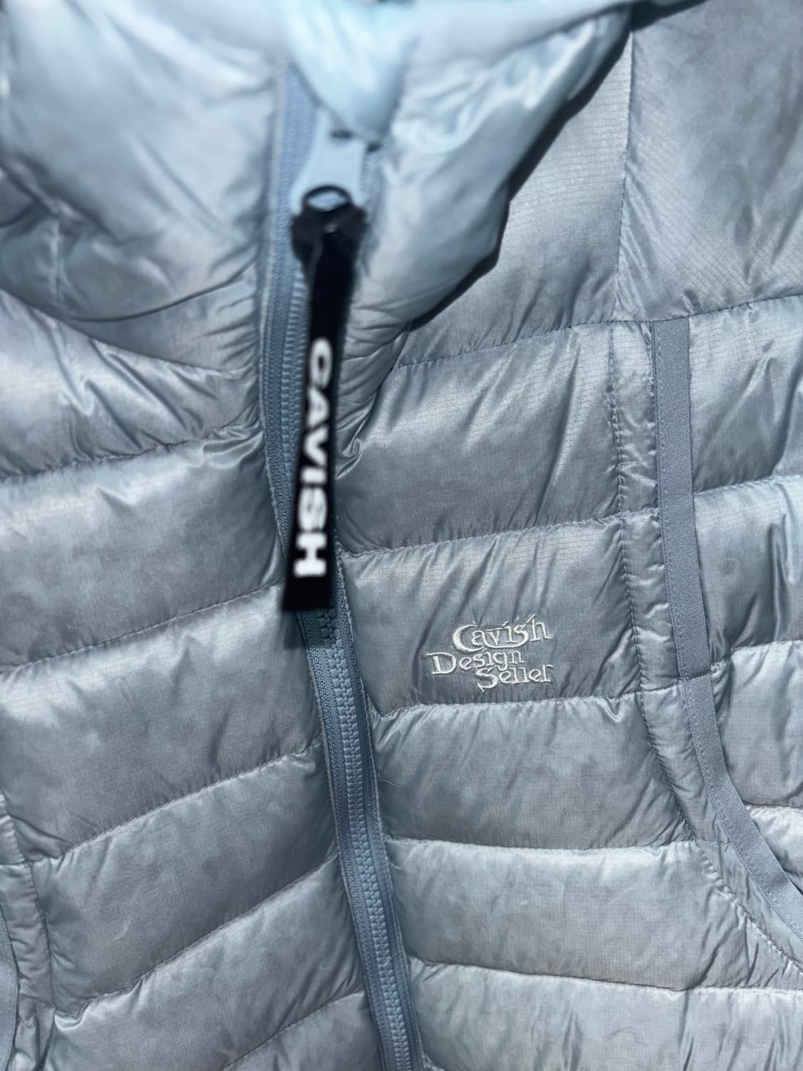 카비시 패딩 블루 S LIGHT WEIGHT DOWN JACKET 상품이미지2