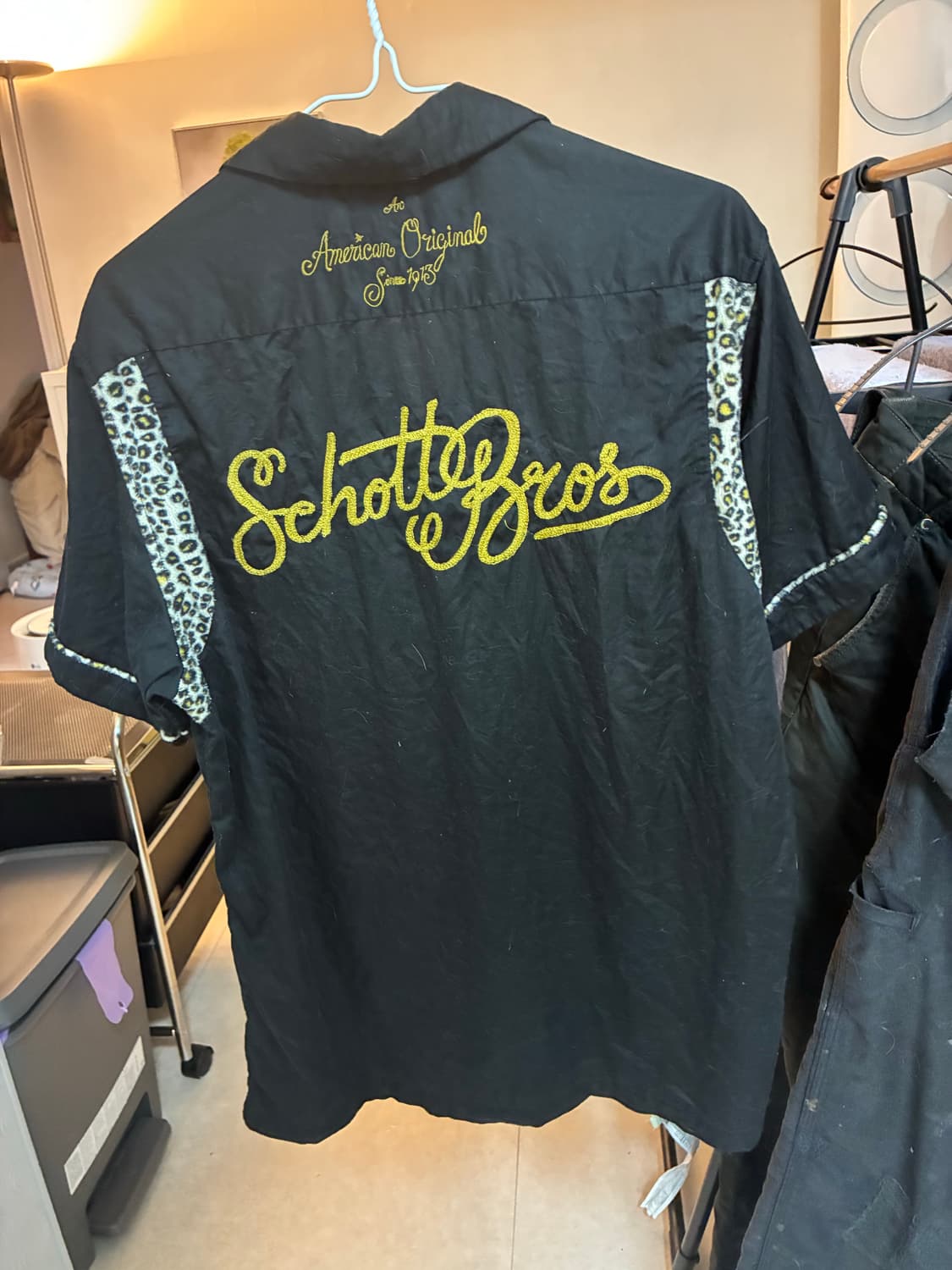 쇼트 희귀매물입니다. 레오파드 서비스 셔츠 상품이미지4