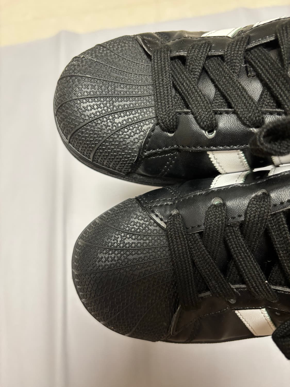 아디다스 슈퍼스타 검흰 230 상품이미지5