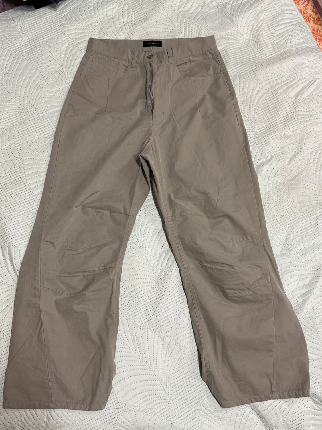 999휴머니티 AV 플리츠 팬츠 세이지 그린 상품이미지2