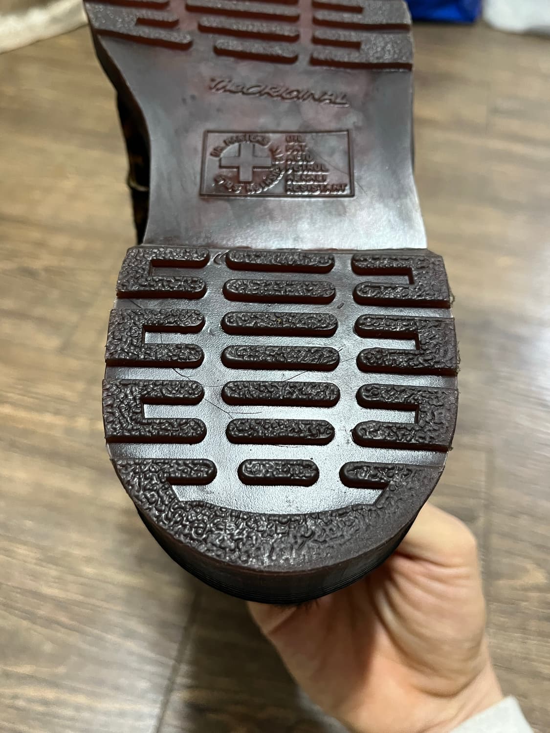 닥터마틴 스미스 송치 레오파드 로퍼 uk8 상품이미지5