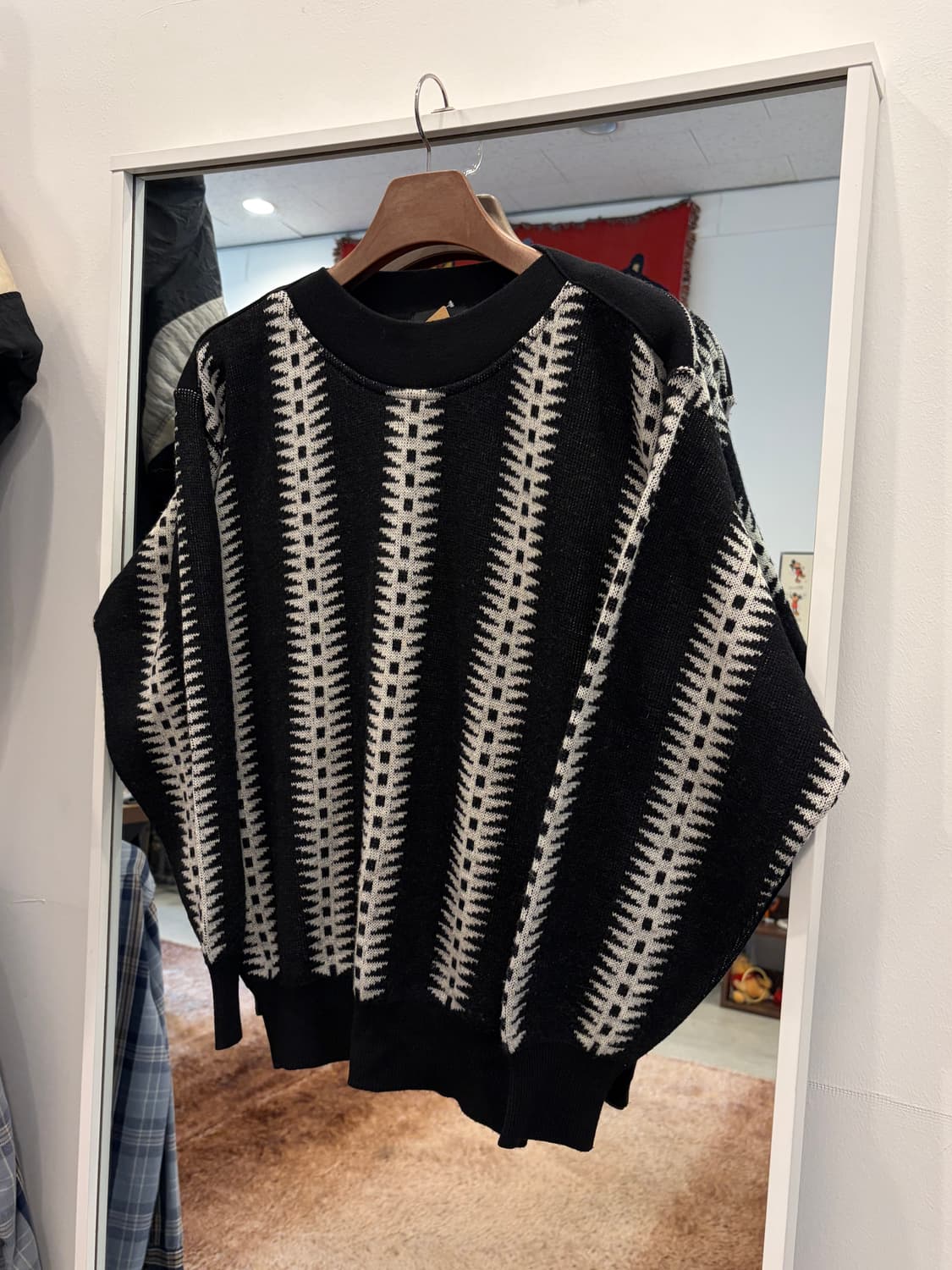 Mr.Junko 빈티지 울 니트 (made in Japan) 상품이미지1