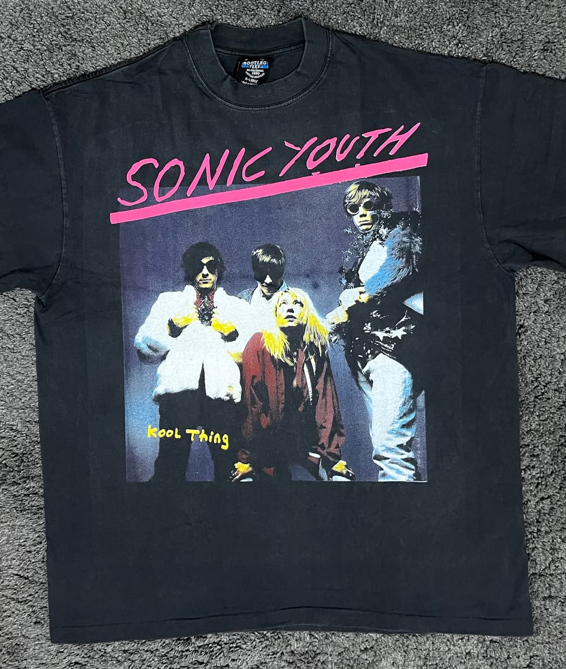 (rep) 빈티지 소닉유스 티셔츠 pink 상품이미지1