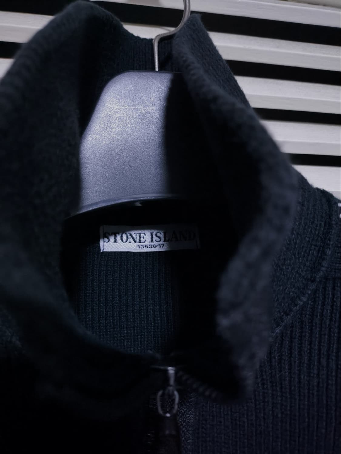 95 스톤아일랜드 하이넥 니트집업 상품이미지5