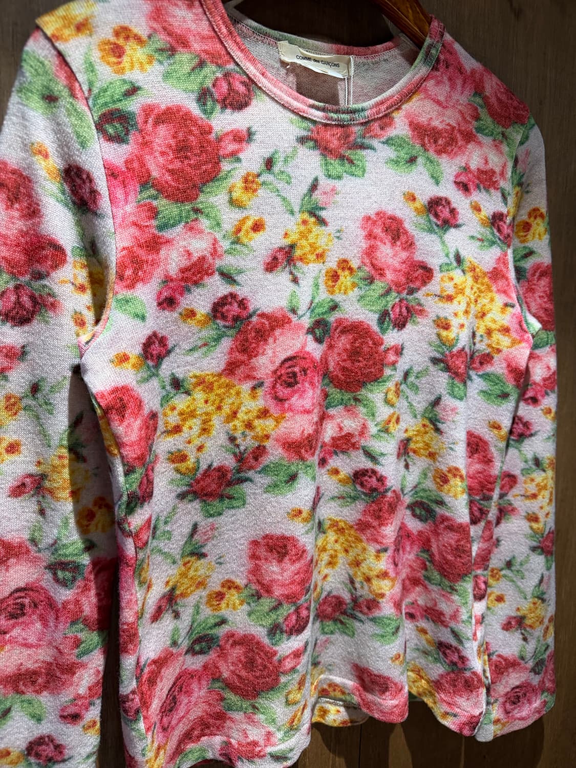 Comme des garcons 꼼데가르송 2016 플라워 니트 상품이미지6