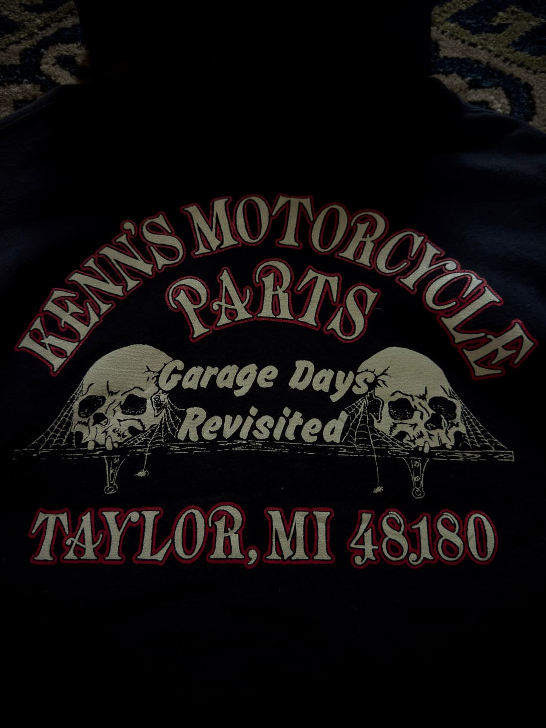 Indian Motercycles Skullhead 후드집업 상품이미지2